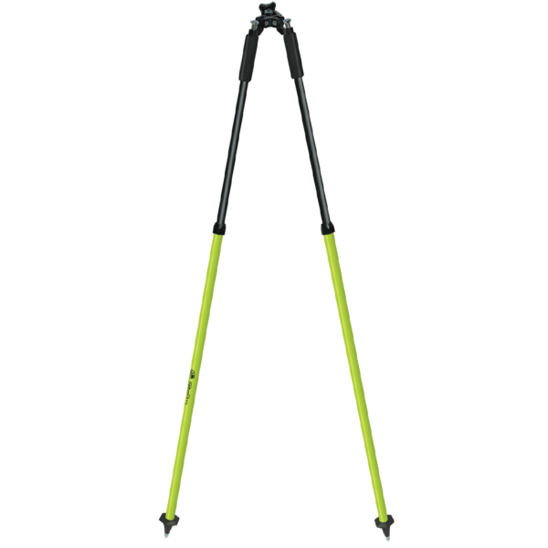 07-4260 Thumb-Release V-Series Anti-Crush Pole Bipod, Flo-Yellow Aluminum