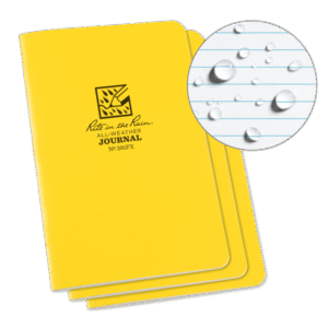 391FX RiteRain 4.625x7 YE 3-Pack - Journal