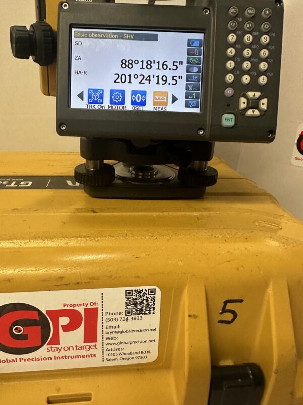 Topcon GT-1001 1" Robotic Total Station - Image 4