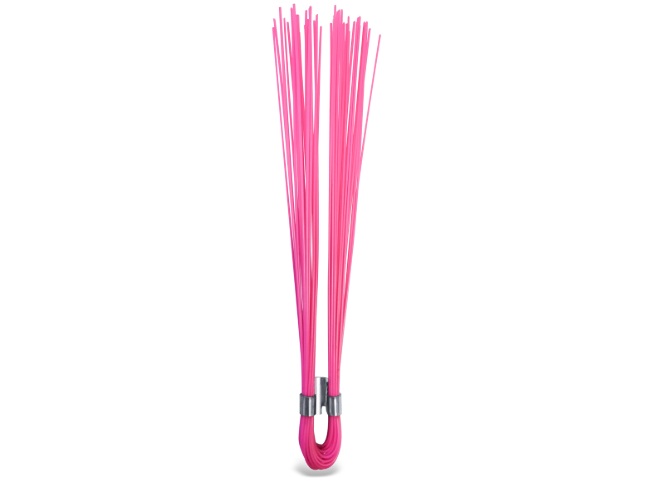 19-SDW6-FP, 6" FLO-Pink - Salamander Wiskers
