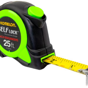 Komelon 25' SELFLock Inch/Engineer Tape Measure - SL2825IE